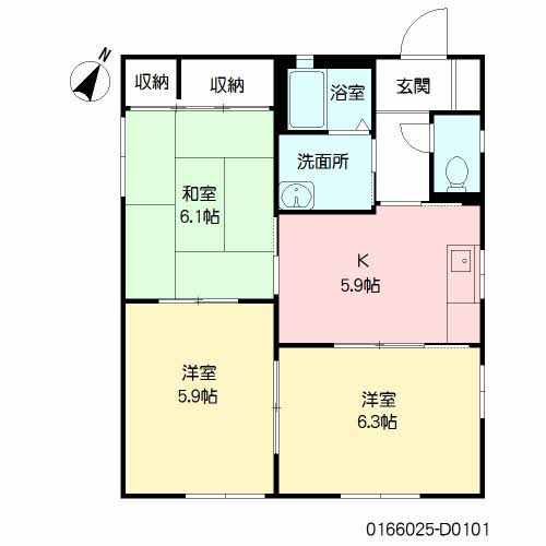 リバティヒルズ　Ｄ棟 D0101号-16