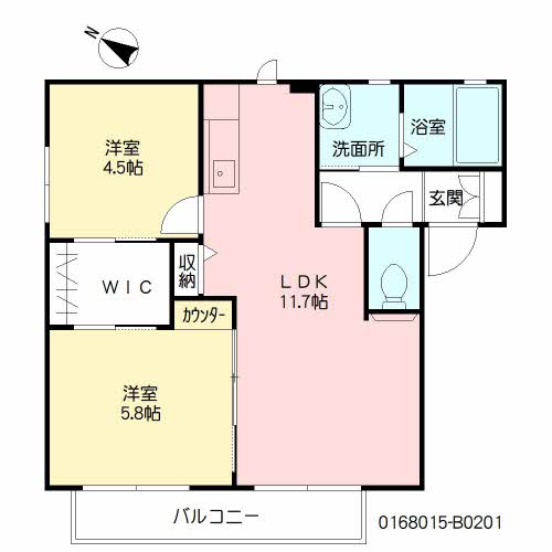 バリュージュ松並　Ｂ棟　＊＊B0201-2