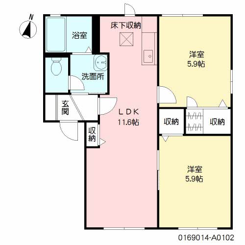 メゾンドヤマシタ ** A0102号-16