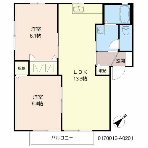 リバーサイド小野田　＊＊A0201-2
