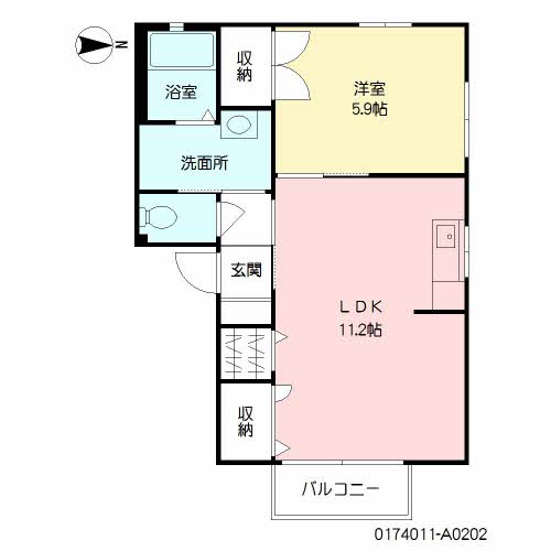 アコール　Ⅰ棟A0202-2