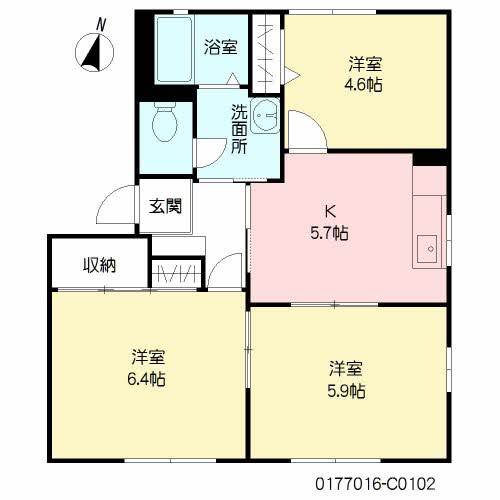 インペリアル・ロジュマン　Ｃ棟　＊＊C0102-2