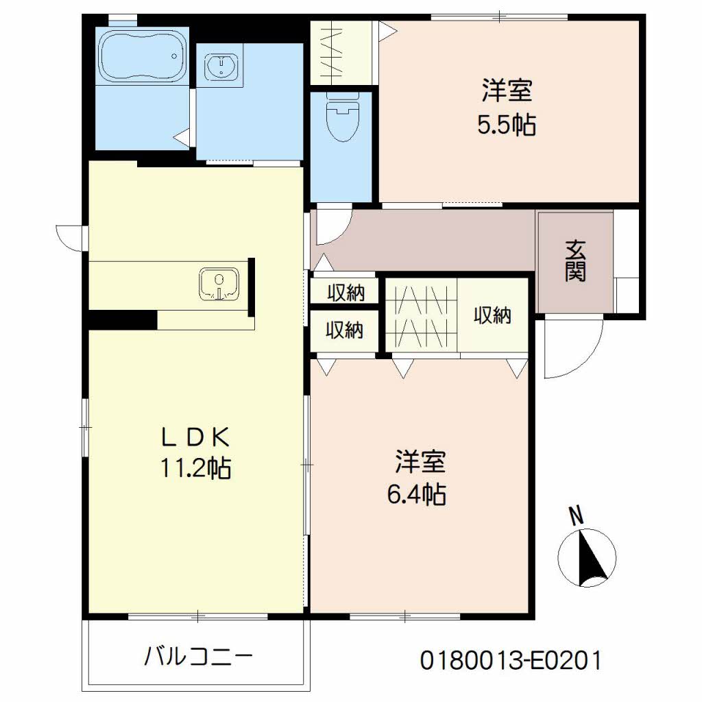 レシデンシア小森野　Ｅ棟E0201-2