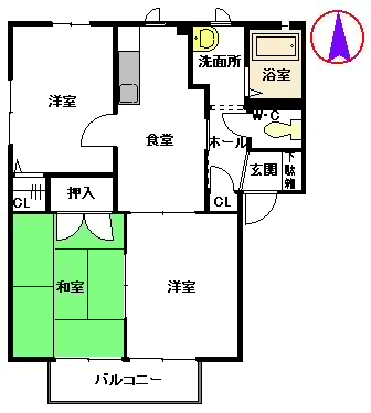 グランドール　Ａ棟　＊＊A0102-2