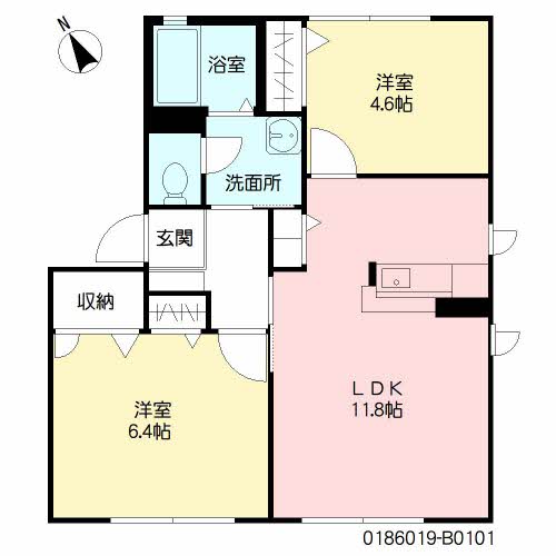 アークガーデン　Ｂ棟B0101-2