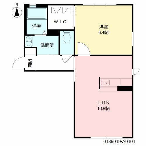 ヴェルジェ　Ａ棟　＊ A0101号-16