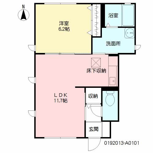 メゾン・ド・カメリア　Ａ棟　＊A0101-2
