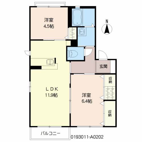 ブルーハイム・彩　Ａ棟　＊＊A0202-2