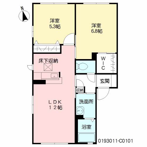 ブルーハイム・彩　Ｃ棟　＊C0101-2