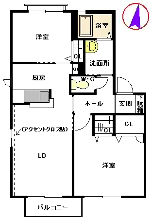 シャーメゾン陽光　Ａ棟　＊A0203-2