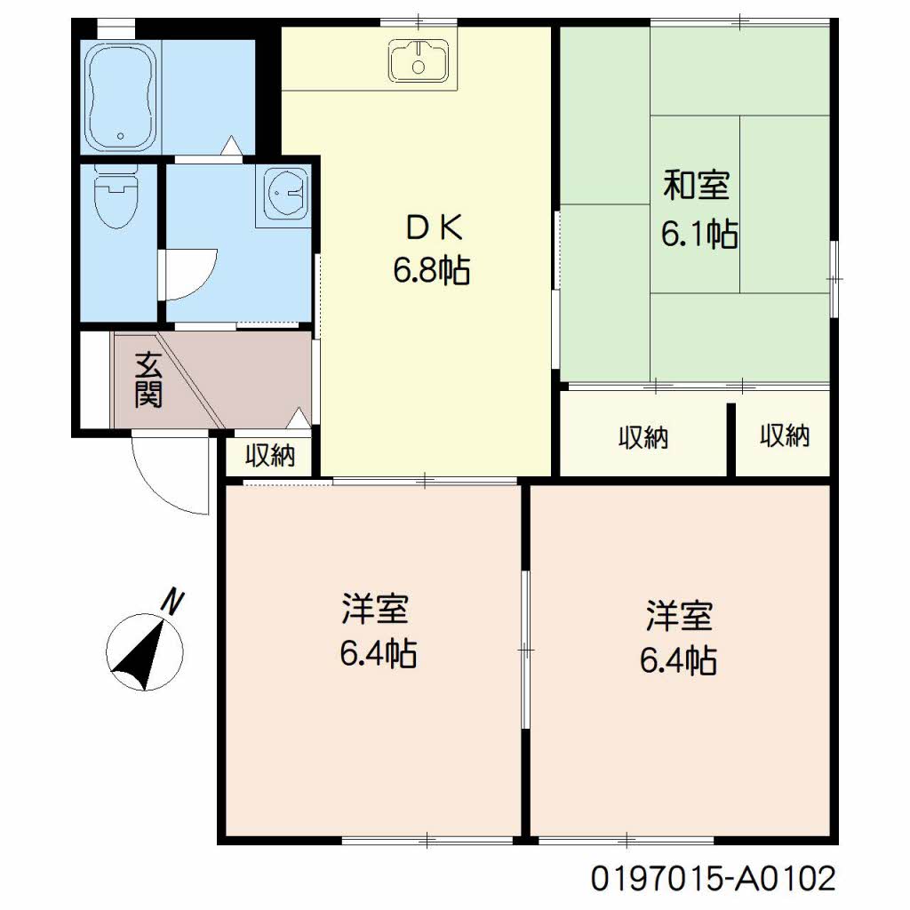 花ぞ野ローズガーデン　Ａ棟　＊A0102-2