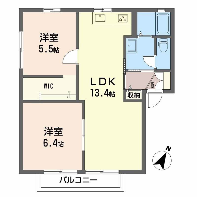 花ぞ野ローズガーデン　Ｅ棟　＊E0201-2