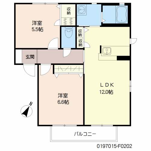 花ぞ野ローズガーデン　Ｆ棟　＊F0202-2