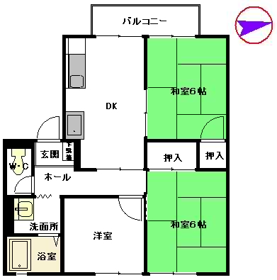パストラル町田　Ｅ棟　＊＊ E0201号-2