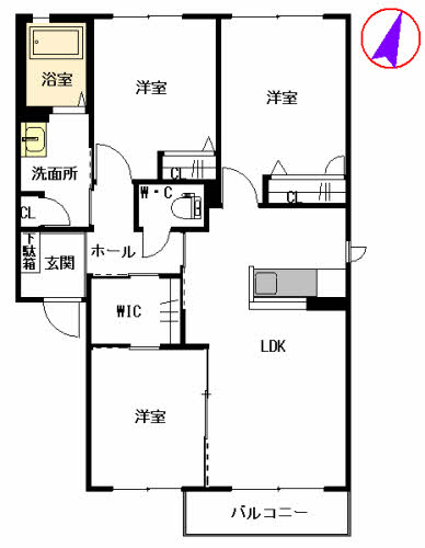 シャトーグレイス　Ｂ棟　＊ B0202号-14