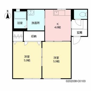 ディアスＹＫ　Ｃ棟　＊ C0103号室