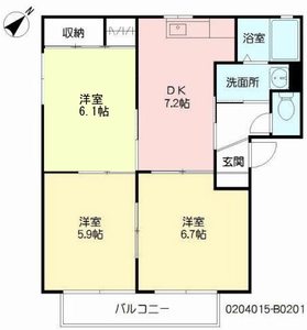 バリュージュ協和　Ｂ棟　＊ B0201号室