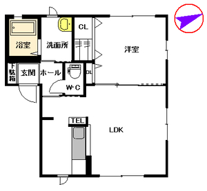 ラフォーレ栄 B棟 ** B0102号-2