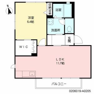 クローバー A0205号室