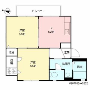 ディアス通谷 A0202号室