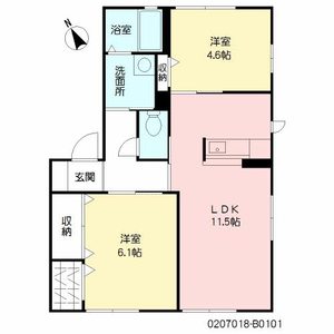 シティパル B棟 B0101号-16