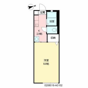 メゾンドマモール　＊＊ A0102号室