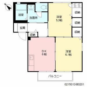 グランシャリオ小森野 B棟 B0201号-2