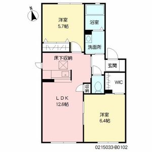 シャーメゾン小森野　Ｂ棟　＊＊ B0102号室