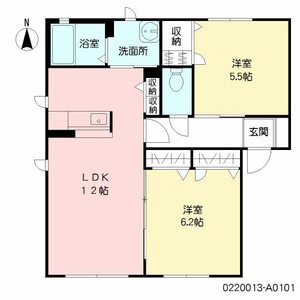 シャーメゾン矢加部　Ａ棟　＊＊ A0101号室