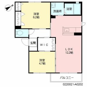 クレアールＴａｋａ A0202号室