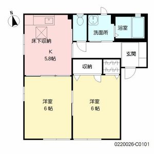 メゾンド・カイロウ　Ｃ棟　＊ C0101号室