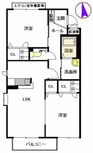 シャーメゾンJ・K A棟 ** A0303号-16