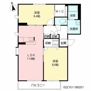 シャーメゾンJ・K B棟 ** B0201号-15