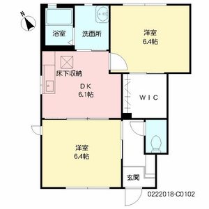サンク・ブランシェ　Ｃ棟　＊＊ C0102号-16