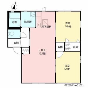ラフィネ中曽根 A棟 ** A0102号-16