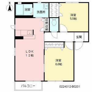 ユタカの里　Ｂ棟　＊ B0201号-16