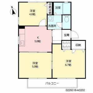 プランドール　Ａ棟　＊＊ A0202号-16