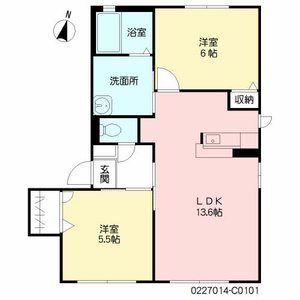 グリーンヒルズ兵庫　Ｃ棟　＊＊ C0101号室