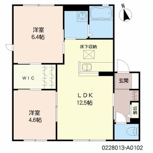 シャーメゾン宮永　Ａ棟　＊＊ A0102号室