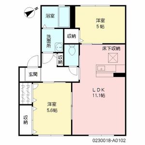 Ｃｈｅｚ　ＯＲＡＮＧＥ A0102号室