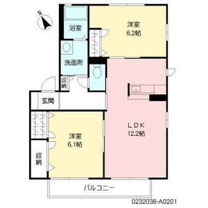 メゾンスリーゼⅢ　＊＊ A0201号室