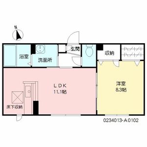 ディアス今泉　＊＊ A0102号室