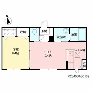 メゾン花咲　弐番館　＊ B0102号室