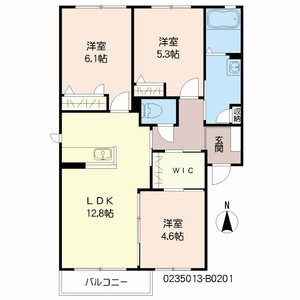 シュトラール　Ｂ棟　＊ B0201号室