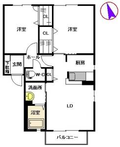 グランシャリオ　Ａ棟　＊ A0202号室