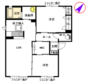 コンフォールハイム　Ｄ棟　＊＊ D0101号室