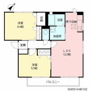シャーメゾン木屋　Ｂ棟　＊＊ B0102号-13