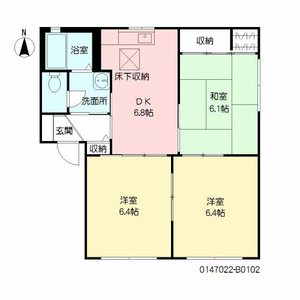 ル・ソレイユ　＊＊　Ｂ棟 B0102号-16