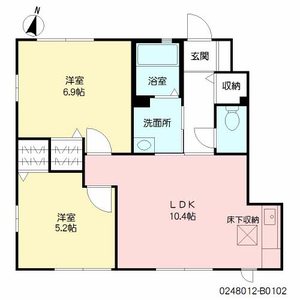 パストラルＪ　Ｂ棟　＊ B0102号-12