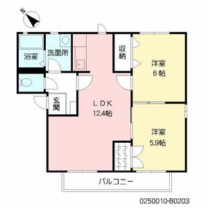 ヴィラージュⅠ＊＊ B0203号室